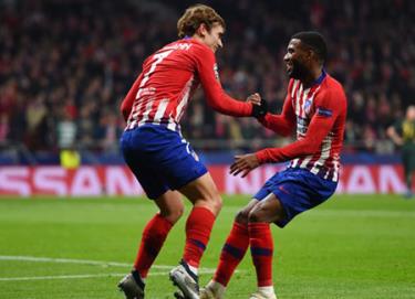 Atletico Madrid giành vé vào vòng 1/8 Champions League.