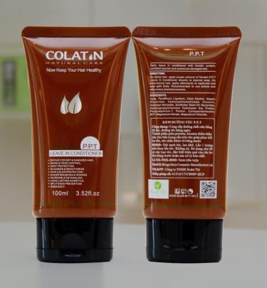 Sản phẩm Colatin Keratin P.P.T Leave In Conditioner (số tiếp nhận Phiếu công bố sản phẩm mỹ phẩm: 41514/17/CBMP-QLD cấp ngày 1/8/2017)