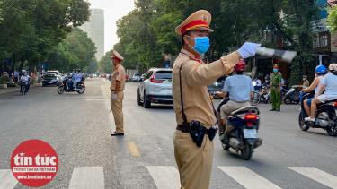 Hà Nội cấm một số tuyến đường phục vụ Hội nghị ASEAN 37. Ảnh minh họa