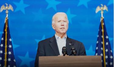Ông Joe Biden nói chuyện trước báo chí, ở Wilmington, Delaware, Mỹ, ngày 5-11-2020.
