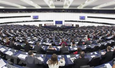 Toàn cảnh một phiên họp của Nghị viện châu Âu ở Strasbourg, Pháp.