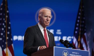 Tổng thống đắc cử Joe Biden phát biểu ở Wilmington, Delaware, hôm 19/11.
