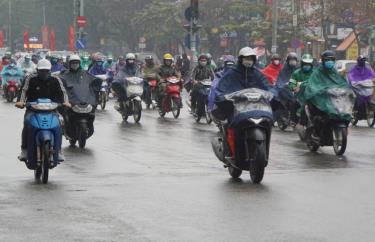 Bắc Bộ và Bắc Trung Bộ mưa rét, nhiệt độ giảm sâu.