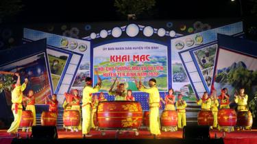 Drum-beating performance to kick-start the fair