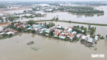 TP Tam Kỳ nhìn từ trên cao.