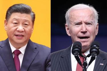 Tổng thống Mỹ Joe Biden và Chủ tịch Trung Quốc Tập Cận Bình.