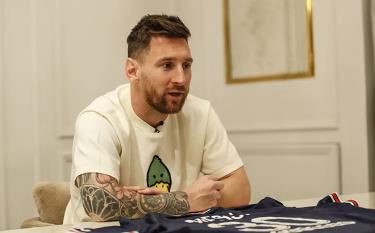 Messi trong cuộc phỏng vấn với Marca.