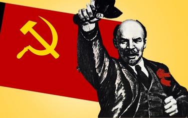 V. I. Lenin - Lãnh tụ của Cách mạng Tháng Mười Nga. Ảnh: History with Hilbert.