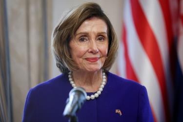 Chủ tịch Hạ viện Nancy Pelosi.