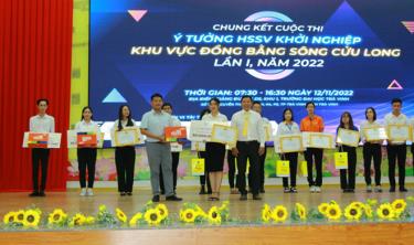 Dự án Cá cơm xanh của sinh viên Trường đại học Kiên Giang đạt giải nhất -
