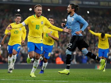 Neymar - ngôi sao sáng nhất của tuyển Brazil.