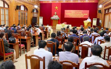 Quang cảnh hội nghị.