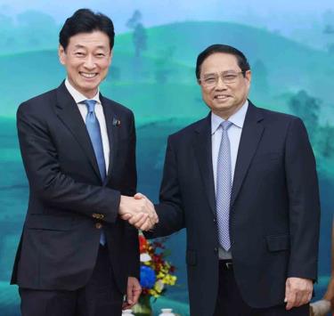 Thủ tướng Phạm Minh đăng nhập dafabet tiếp Bộ trưởng Bộ Kinh tế, Thương mại và Công nghiệp Nhật Bản Nishimura Yasutoshi