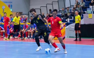 Đội tuyển futsal Việt Nam thắng đậm Brunei.