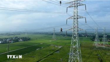 Thi công đường dây 500kV mạch 3