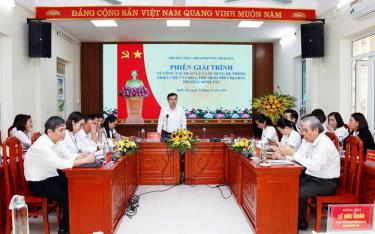 Toàn cảnh buổi làm việc