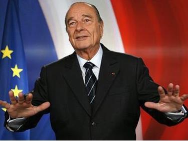 Cựu Tổng thống Pháp Jacques Chirac.