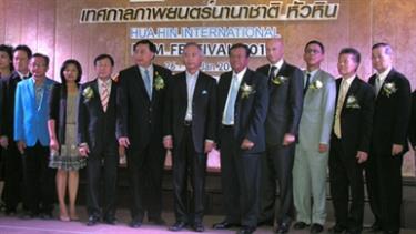 Ban tổ  chức Liên hoan phim quốc tế Hua Hin 2012.