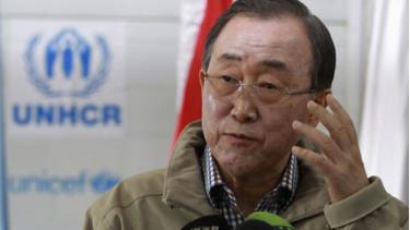 Tổng Thư ký Liên Hợp Quốc Ban Ki-moon.