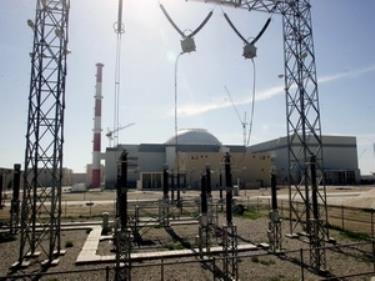 Toàn cảnh nhà máy điện hạt nhân Busher của Iran.