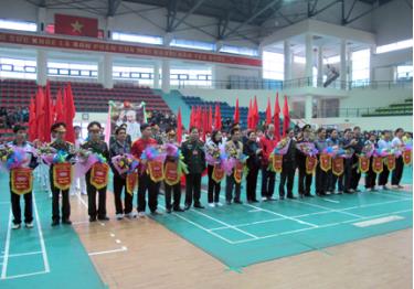 Hội thao Quốc phòng toàn dân tỉnh Yên Bái lần IV có 15 đoàn tham dự
