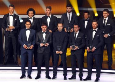 Đội hình FIFA năm 2012.