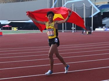 Mỗi thành tích của Nguyễn Văn Lai tại SEA Games luôn được vợ tương lai theo sát và cập nhật thường xuyên trên facebook.