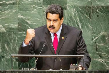 Tổng thống Venezuela Nicolas Maduro