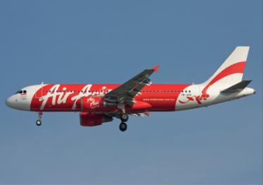 Một chiếc Airbus 320 của hãng AirAsia.