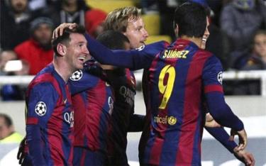 Những ngôi sao của Barca vẫn được đánh giá cao trong năm 2014.