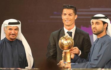 Ronaldo được bầu chọn là cầu thủ xuất sắc nhất năm 2014.