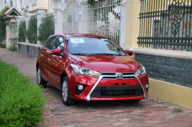 Toyota Yaris - một trong những mẫu xe du lịch nhập khẩu lớn nhất từ khu vực ASEAN.