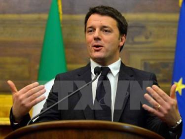 Thủ tướng Italy Matteo Renzi.