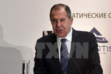 Ngoại trưởng Nga Sergei Lavrov. (Nguồn: AFP/TTXVN)

