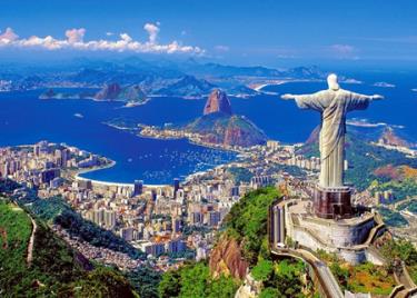Một góc thành phố Rio de Janeiro.