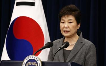 Tổng thống bị luận tội Park Geun-hye là nguyên nhân khiến nhóm nghị sĩ này đòi ly khai.