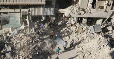 Chiến sự diễn ra ác liệt ở Syria.