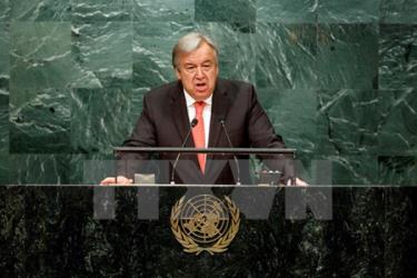 Tân Tổng thư ký LHQ Antonio Guterres.