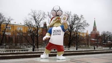 Chú chó sói có tên Zabivaka được chọn làm linh vật World Cup 2018.