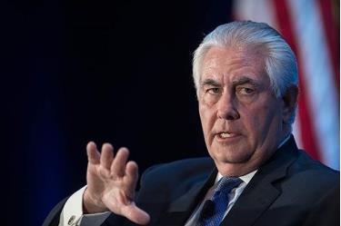 Ngoại trưởng Mỹ Rex Tillerson.