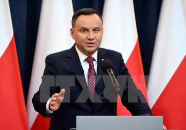 Tổng thống Ba Lan Andrzej Duda.