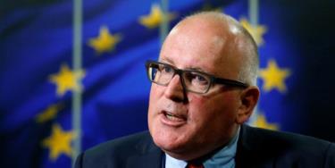 Phó Chủ tịch Ủy ban châu Âu (EC), ông Frans Timmermans.