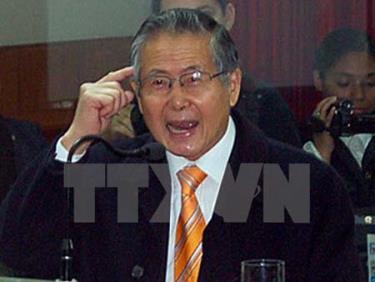 Cựu Tổng thống Peru Alberto Fujimori.