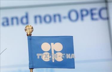 Biểu tượng OPEC tại trụ sở ở Vienna, Áo.