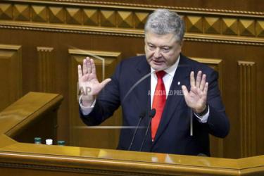 Tổng thống Ukraine Petro Poroshenko.