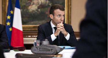 Tổng thống Pháp Emmanuel Macron.