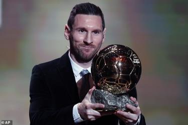 Messi giành Quả bóng Vàng 2019