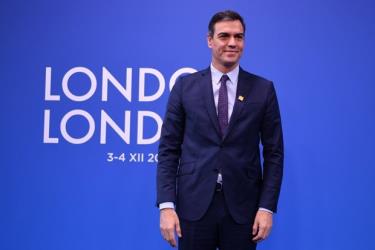 Thủ tướng tạm quyền Tây Ban Nha Pedro Sanchez.