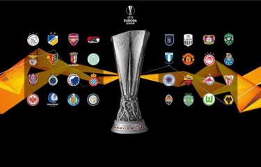 32 đội góp mặt ở vòng 1/16 Europa League.