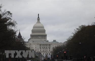 Tòa nhà Quốc hội Mỹ ở Washington, DC.